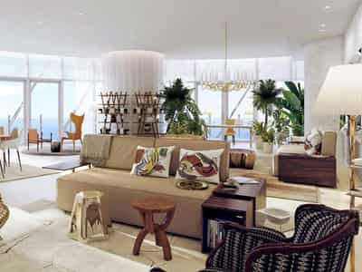 New luxury apartments in a residential complex on the beach, Limassol, Cyprus