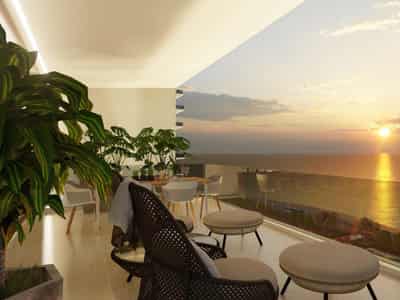 Premium class residential complex and five-star hotel on the first line from the sea in the center of Paphos, Cyprus