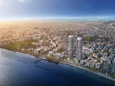 Apartments for Rent on the Waterfront in a High-Rise Residence, Limassol, Cyprus