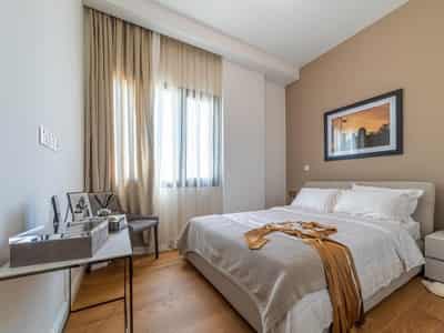 New residence with a swimming pool in a prestigious and quiet area, 500 meters from the beach, Limassol, Cyprus