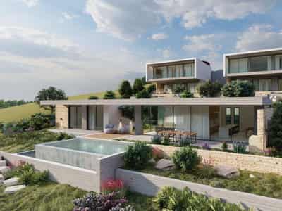 Modern premium cottage with a swimming pool in a prestigious area of Chloraka, Cyprus