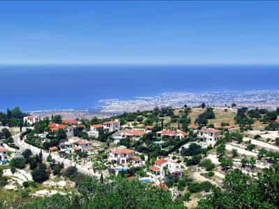 Luxury villa with a swimming pool and a helipad near the golf course, Kamares, Cyprus