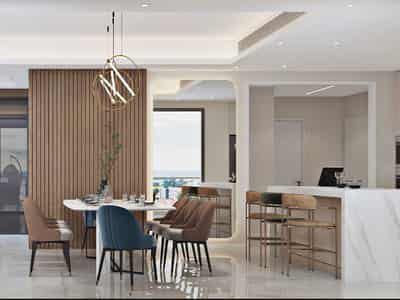 Modern residence with a swimming pool and gardens in the heart of Limassol, Cyprus