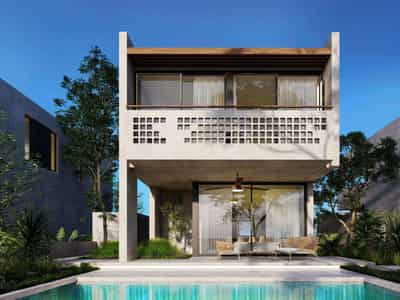 Modern complex of villas and townhouses in a prestigious area, Konia, Paphos, Cyprus