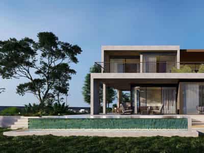 Modern complex of villas and townhouses in a prestigious area, Konia, Paphos, Cyprus