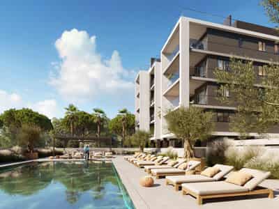 Modern residence with a swimming pool at 900 meters from beaches, Limassol, Cyprus