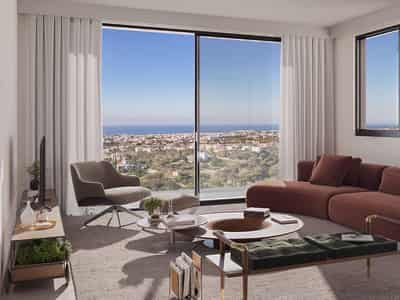 Luxury complex of villas with swimming pools, Konia, Cyprus