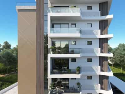 New residence with a panoramic view at 200 meters from the sea, Larnaca, Cyprus