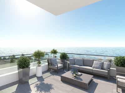 New residence with a panoramic view at 200 meters from the sea, Larnaca, Cyprus