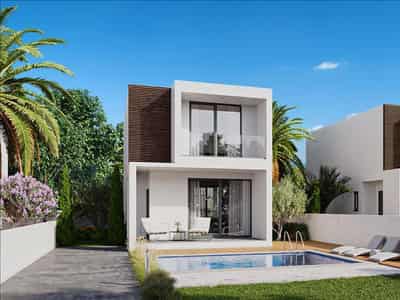 Complex of villas with swimming pools close to the places of interest, Paphos, Cyprus