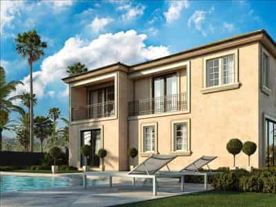 Villas in a gated community 100 meters from the sea, Chloraka, Cyprus