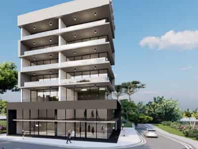 New residence with shops and offices at 500 meters from the beach, in the center of Larnaca, Cyprus