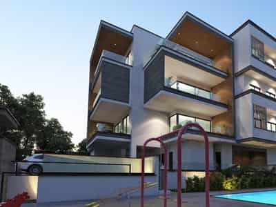 New low-rise residence with a swimming pool in the prestigious area of Germasogeia, Limassol, Cyprus