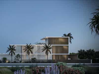 New residence with a swimming pool and a garden close to the beach, Protaras, Cyprus
