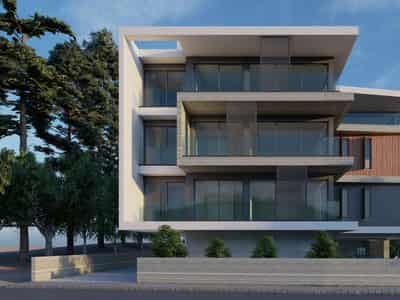 New low-rise residence with a swimming pool in the center of Paphos, Cyprus