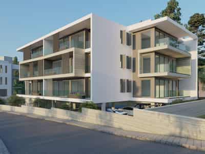 New low-rise residence with a swimming pool in the center of Paphos, Cyprus