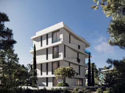 New luxury residence with a parking near the center of Paphos, Cyprus