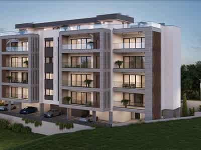 New gated residence with a swimming pool and a spa in a prestigious area, Germasogeia, Cyprus