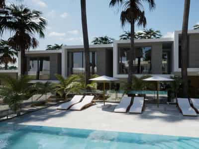 New complex of villas with a swimming pool at 500 meters from the beach, Agios Athanasios, Cyprus