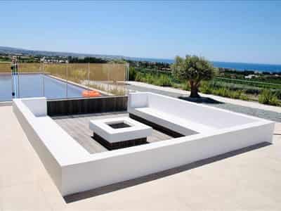 Complex of villas with swimming pools, gardens and panoramic views, Peyia, Cyprus