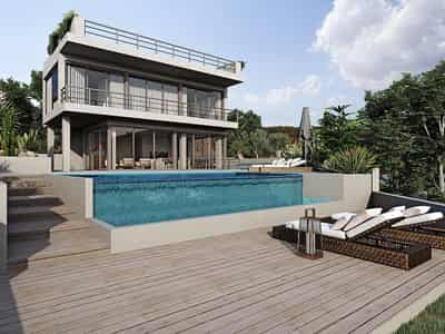 Complex of villas with swimming pools close to the marina and beaches, Pernera, Cyprus