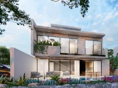 New complex of villas with swimming pools near the sea, Paphos, Cyprus