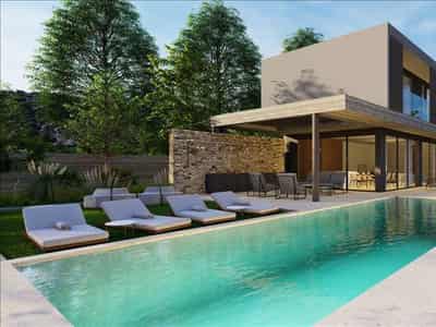 New complex of villas with a panoramic view in a prestigious area, Konia, Cyprus