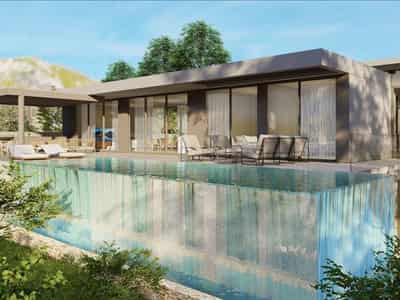 New complex of villas with a panoramic view in a prestigious area, Konia, Cyprus