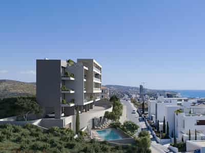 New residence with a swimming pool at 300 meters from the sea, Agios Tychonas, Cyprus