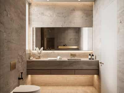 Complex of luxury villas near the sea, Paphos, Cyprus