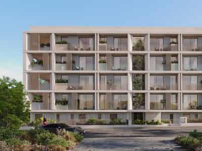 Apartments in a new gated community with a business center and restaurant in the center of Paphos, Cyprus