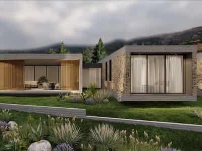 New villa with a swimming pool and a panoramic view, Armou, Cyprus
