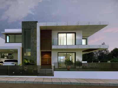 New complex of villas with swimming pools and a panoramic view, Agios Athanasios, Cyprus