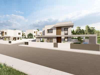 New complex of villas with gardens close to the center of Limassol, Souni, Cyprus