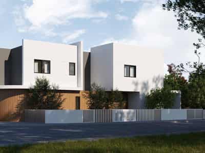 Modern villas with parking, terraces and garden views, Nicosia, Cyprus