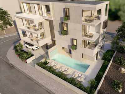 Gated residence with a swimming pool is a prestigious area of Paphos, Cyprus