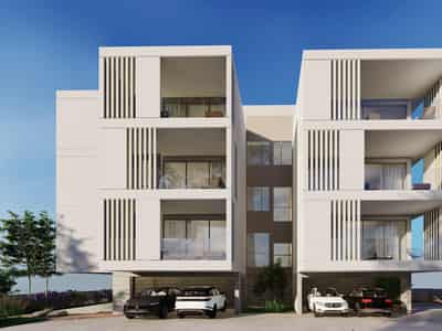 New gated residence with a swimming pool at 700 meters from the beach, Agios Athanasios, Cyprus
