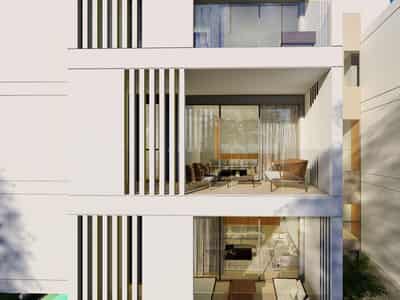 New gated residence with a swimming pool at 700 meters from the beach, Agios Athanasios, Cyprus