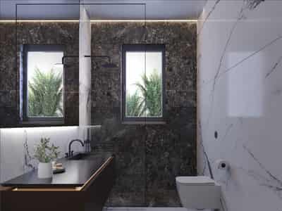 Exclusive gated complex of villas with swimming pools, 700 meters from the beach, Geroskipou, Cyprus