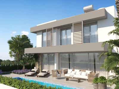 New complex of villas close to the beach and the center of Larnaca, Pyla, Cyprus