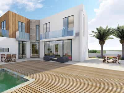 1 new villa in residential complex in Peyia