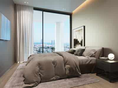 Modern residence with a swimming pool and a panoramic sea view, Agios Athanasios, Cyprus
