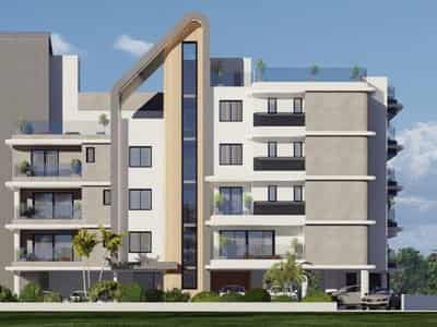 New residence with a view of the sea and a green area, Larnaca, Cyprus