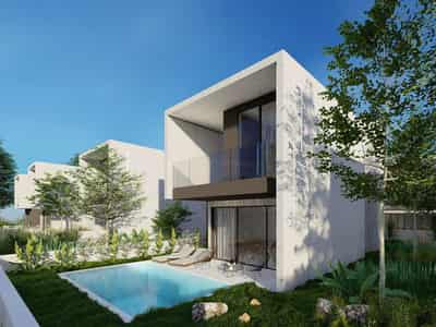 New residential compex with a swimming pool near the sea, Kissonerga, Cyprus
