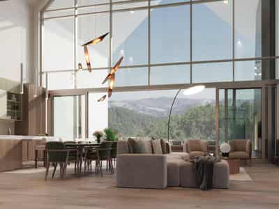 New gated complex of villas with swimming pools and around-the-clock services, Platres, Cyrpus
