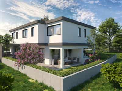 New complex of villas in the center of Lakatamia, Cyprus