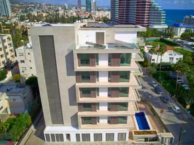 Luxury residence with a swimming pool and a waterfall at 200 meters from beaches, Germasogeia, Cyprus