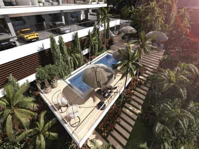 New premium residence with a swimming pool and a garden, Agios Athanasios, Cyprus