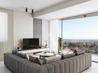 New residence with a panoramic view close to the sea, Limassol, Cyprus