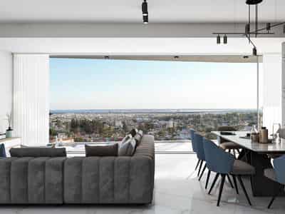 New residence with a panoramic view close to the sea, Limassol, Cyprus